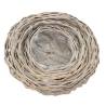 KOSZ WIKLINOWY DUŻA MISA SZARA 38 cm